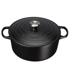 LE CREUSET Støpejernsgryte 6,7L/28cm Matte Black Online