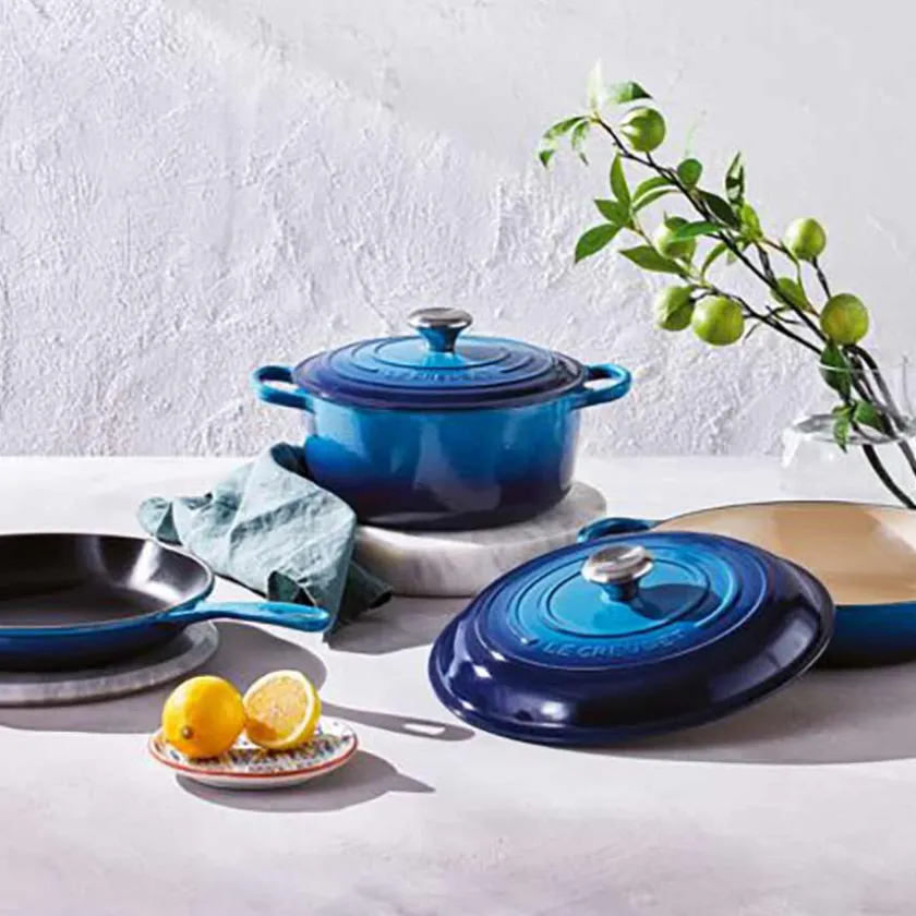 LE CREUSET Støpejernsgryte 5,3L/26cm Azure Discount
