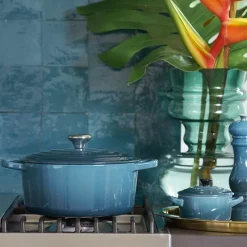 LE CREUSET Støpejernsgryte 5,3L/26cm Deep Teal Best