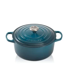 LE CREUSET Støpejernsgryte 4,2L/24cm Deep Teal New