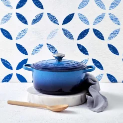 LE CREUSET Støpejernsgryte 4,2L/24cm Azure New