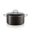LE CREUSET Toughened Gryte m/lokk 6L Non-Stick Aluminium Sale