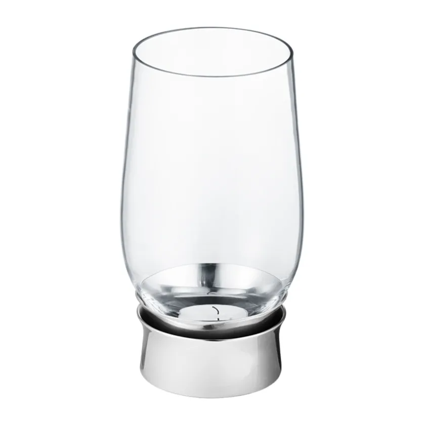 GEORG JENSEN LUMIS FYRFADSSTAGE RUSTRIT STÅL GLAS Outlet