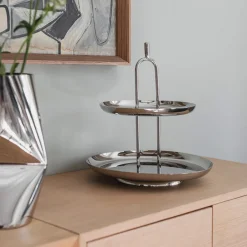 LØVE Løve Vinje Etasjefat Rustfritt Stål 30cm Sølv Discount