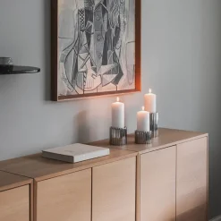 LØVE Løve Vinje Telysholder Rustfritt Stål 9cm Sølv Online