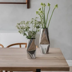 LØVE Løve Vinje Vase Rustfritt Stål 24,5cm Sølv Hot