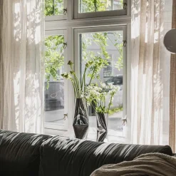 LØVE Løve Vinje Vase Rustfritt Stål 24,5cm Sølv Hot