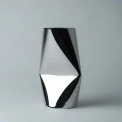 LØVE Løve Vinje Vase Rustfritt Stål 24,5cm Sølv Hot