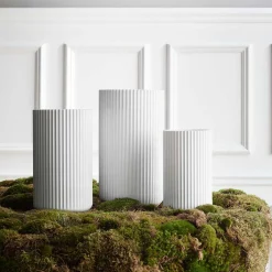 LYNGBY Lyng Porcelæn Vase 25cm Hvit Hot