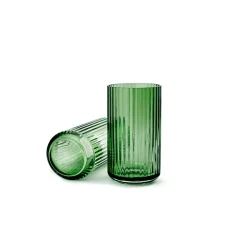 LYNGBY Porcelæn Vase 20,5cm Grønn Glass Discount