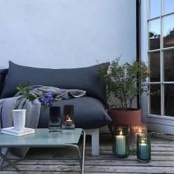 LYNGBY Porcelæn Vase 20,5cm Grønn Glass Discount