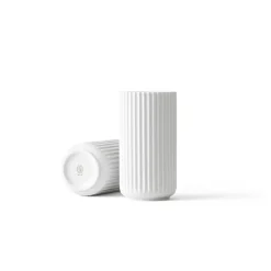 LYNGBY Porcelæn Vase 20,5cm Hvit Porselen Discount