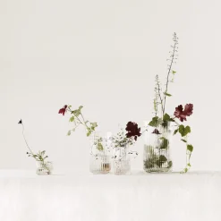 LYNGBY Porcelæn Vase 25cm Klart Glass Outlet