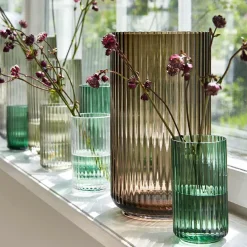LYNGBY Porcelæn Vase 15,5cm Klart Glass Best