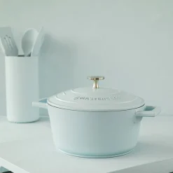 Lifetime Brands Europe ltd Masterclass Cast Aluminium Gryte 2,4L Himmelblå