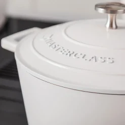 Lifetime Brands Europe ltd Masterclass Cast Aluminium Gryte 4L Krem Clearance