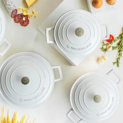 Lifetime Brands Europe ltd Masterclass Cast Aluminium Gryte 4L Krem Clearance