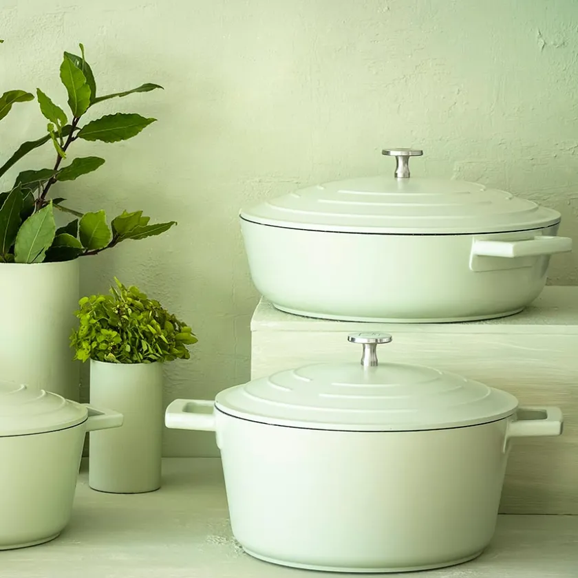 Lifetime Brands Europe ltd Masterclass Cast Aluminium Gryte 5L Mintgrønn Hot