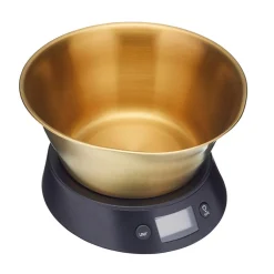 Lifetime Brands Europe ltd Masterclass Kjøkkenvekt 5kg Sort & Gull Clearance