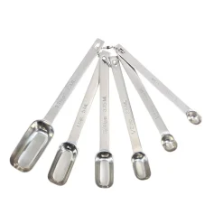 Lifetime Brands Europe ltd Masterclass Måleskjesett 6 Deler Rustfritt Stål Clearance