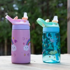 MINIS Play Drikkeflaske Stål 400ml Rosa Best