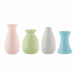 PORSGRUNDS PORSELÆNSFABRIK Minivaser Farger 4pk fra Porsgrunds