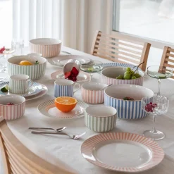 NOVA Abby Skål 12cm Rosa m/Gullkant Best