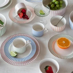 NOVA Abby Tallerken 26cm Oransje m/Gullkant Sale