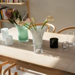 NOVA Bold Tulipanvase 25cm Hvit New