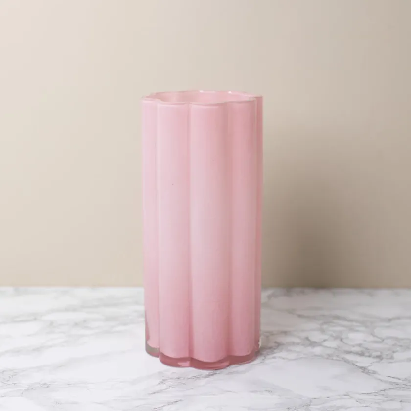 NOVA Bold Vase Opak 28cm Rosa Discount