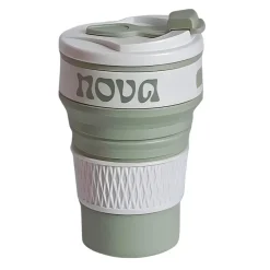 NOVA Dynamic Kopp Sammenleggbar 350ml Grønn