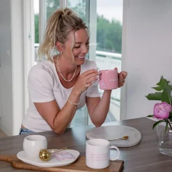 NOVA Dynamic Krus m/Tekst 450ml Hvit Discount