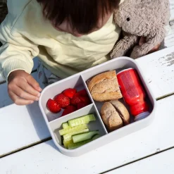 NOVA Dynamic Matboks 1200ml Silikon 3 Rom Beige Best