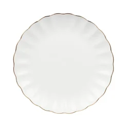 NOVA Lilly Tallerken 21cm Hvit m/Gullkant Online