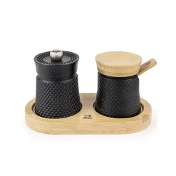 PEUGEOT Bali Støpejern Pepperkvern + Saltdispenser New