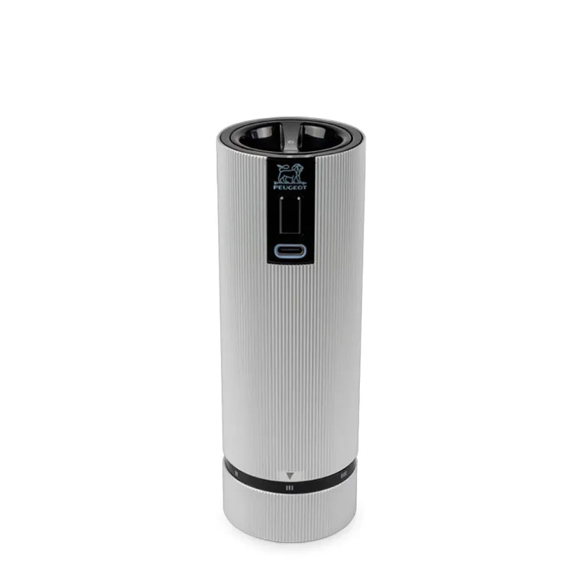 PEUGEOT Line Elektrisk Saltkvern Z 15cm Aluminium Hot