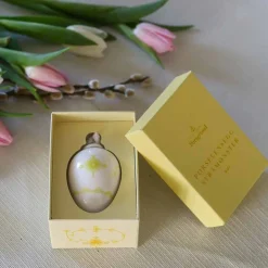 PORSGRUNDS PORSELÆNSFABRIK Porselensegg Stråmønster Gul - Porsgrund Sale