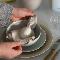 PORSGRUNDS PORSELÆNSFABRIK Porselensegg Stråmønster Gul - Porsgrund Sale