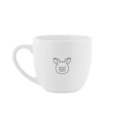 PORSGRUNDS PORSELÆNSFABRIK Porsgrund Porselænsfabrik Hashtag Sølekopp Krus 38cl New