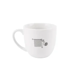 PORSGRUNDS PORSELÆNSFABRIK Porsgrunds Porselænsfabrik Hashtag Krus Strikk deg Lykkelig 38cl New