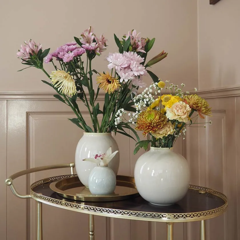 PORSGRUNDS PORSELÆNSFABRIK Porsgrunds Porselænsfabrik Soft Vase 18cm Off-White Discount