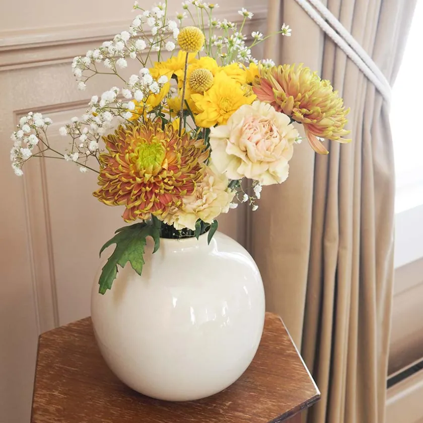 PORSGRUNDS PORSELÆNSFABRIK Porsgrunds Porselænsfabrik Soft Vase 18cm Off-White Discount