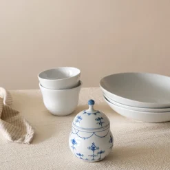 PORSGRUNDS PORSELÆNSFABRIK Porsgrunds Porselænsfabrik Bølge Strå Bonbonniere 12,5cm