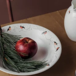 PORSGRUNDS PORSELÆNSFABRIK Porsgrunds Porselænsfabrik Dompap Serveringsfat Dyp 25 cm Hot