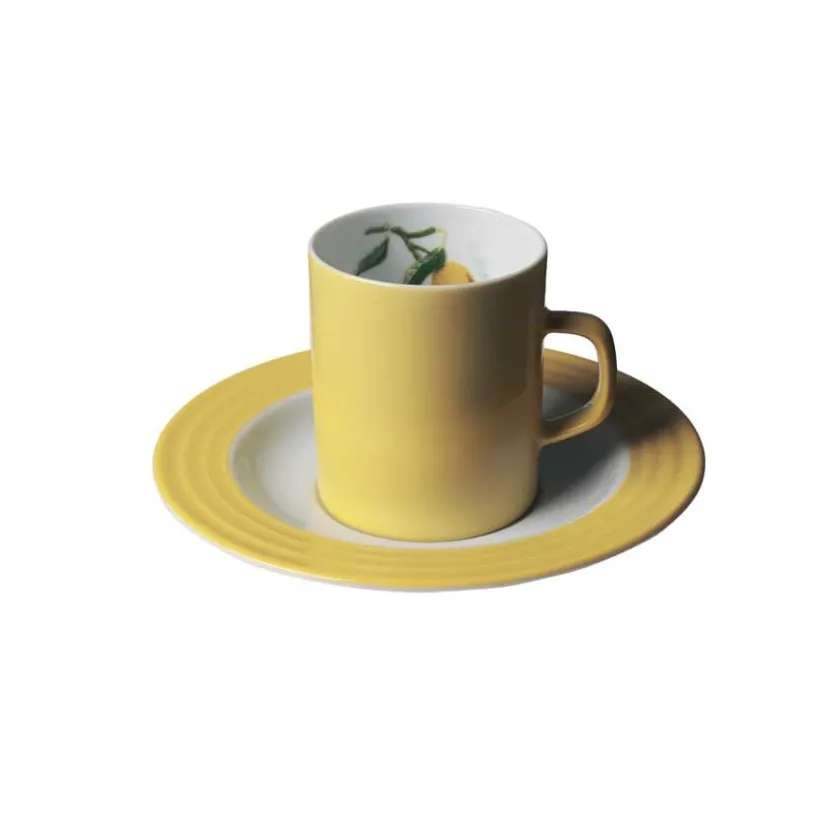 PORSGRUNDS PORSELÆNSFABRIK Porsgrunds Porselænsfabrik Citron Kopp & Skål 23 cl New