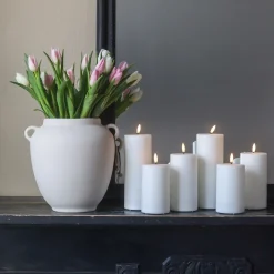 PORSGRUNDS PORSELÆNSFABRIK Porsgrunds Porselænsfabrik Nordic Light LED Kubbelys 20cm Outlet