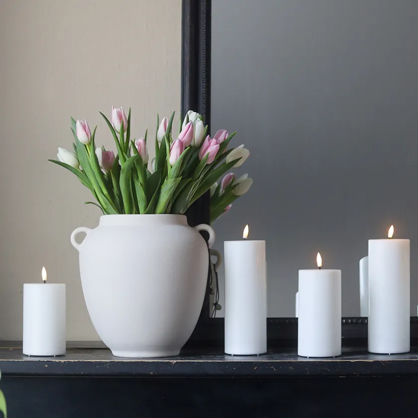 PORSGRUNDS PORSELÆNSFABRIK Porsgrunds Porselænsfabrik Nordic Light LED Kubbelys 20cm Outlet