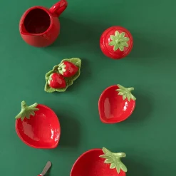 PORSGRUNDS PORSELÆNSFABRIK Porsgrunds Porselænsfabrik Jordbær Skål 17x13cm Discount