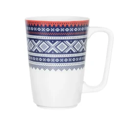 PORSGRUNDS PORSELÆNSFABRIK Porsgrunds Porselænsfabrik Marius Maud Krus 2 pk Blå/Rød m/Gave Eske Online