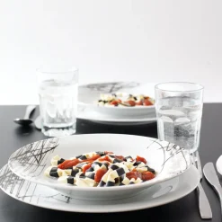 PORSGRUNDS PORSELÆNSFABRIK Porsgrunds Porselænsfabrik Partitur Tallerken Flat 28cm Hot